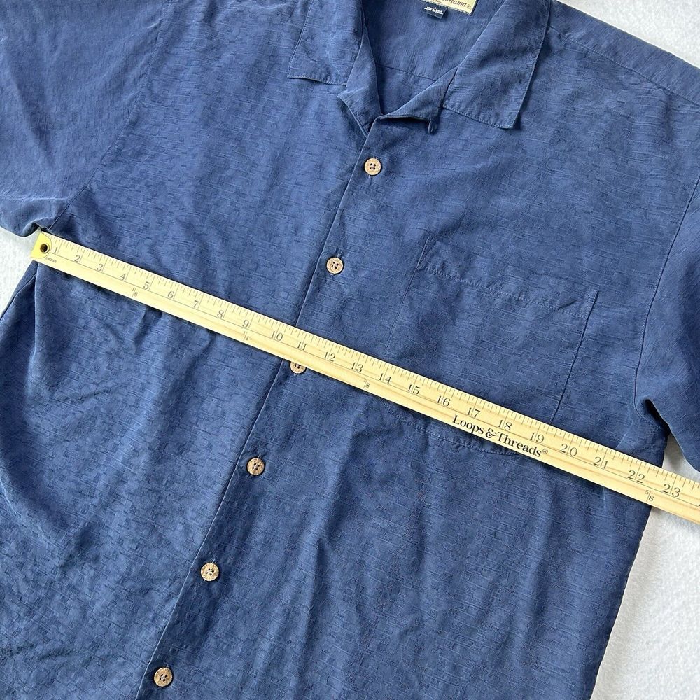 Tommy Bahama Shirt Mens Large 2004 Holiday Survival Kit 100% Silk Hawaiian - Picture 7 of 9